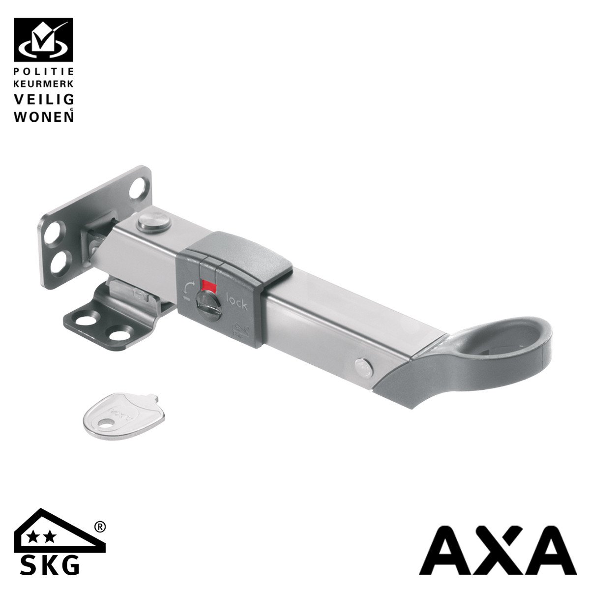 Alternatieve afbeelding voor AXA raamuitzetter AXAflex security alu SKG**
