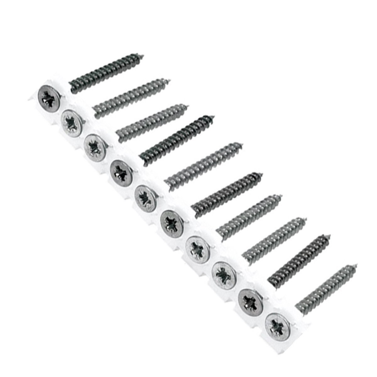 Alternatieve afbeelding voor Bandschroeven voor spaanplaat 4x25 mm verzinkt platkop pozidriv 1000 stuks