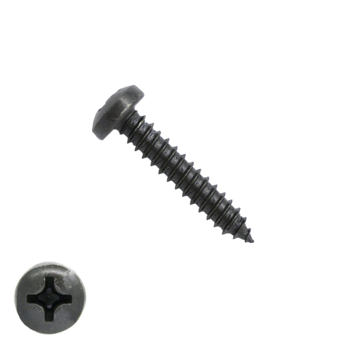 Alternatieve afbeelding voor Parkers zwart verzinkt 3,9x25mm cilinderkop philips DIN 7981 200 stuks