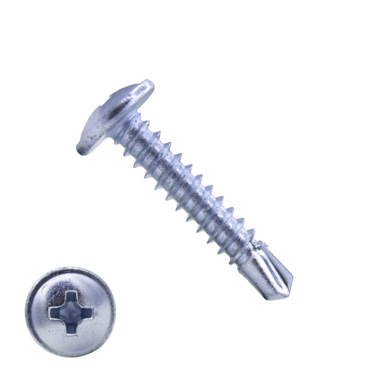 Alternatieve afbeelding voor Boorschroeven verzinkt 4,2x19mm flenskop philips DIN 7504-P 200 stuks