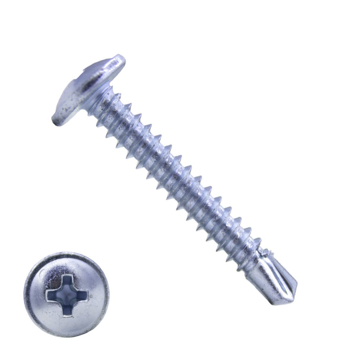 Alternatieve afbeelding voor Boorschroeven verzinkt 4,2x32mm flenskop philips DIN 7504-P 200 stuks