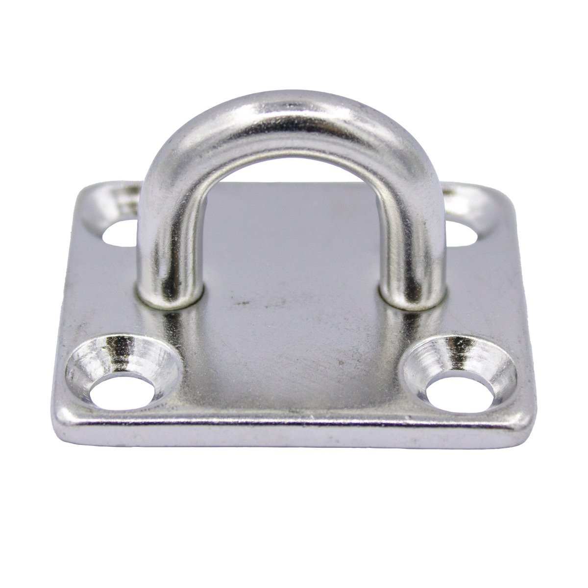 Alternatieve afbeelding voor Dekoog vierkante grondplaat 40x35mm RVS A2 1 stuk