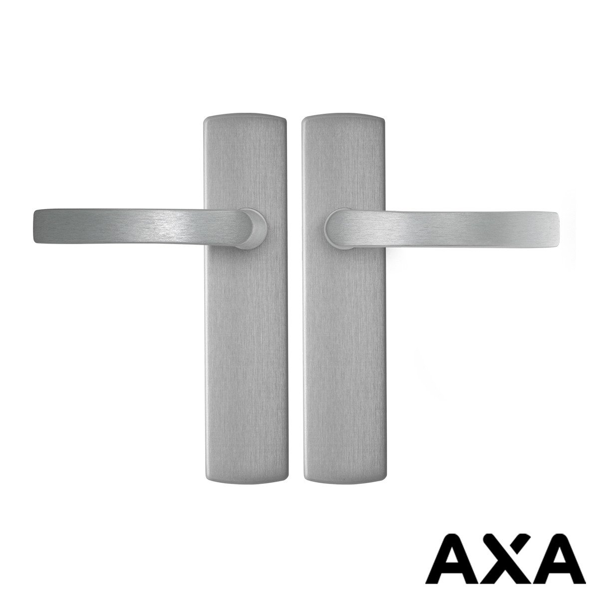 Alternatieve afbeelding voor DEURBESLAG ALUMINIUM AXA OP BLINDSCHILD LUXE