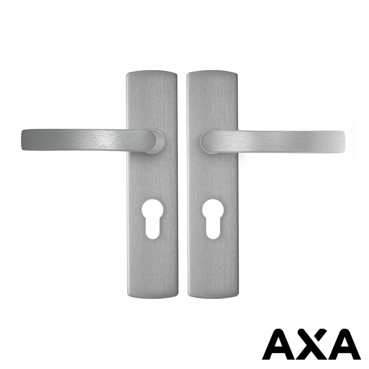 Alternatieve afbeelding voor DEURBESLAG ALUMINIUM AXA OP SCHILD PC55 LUXE