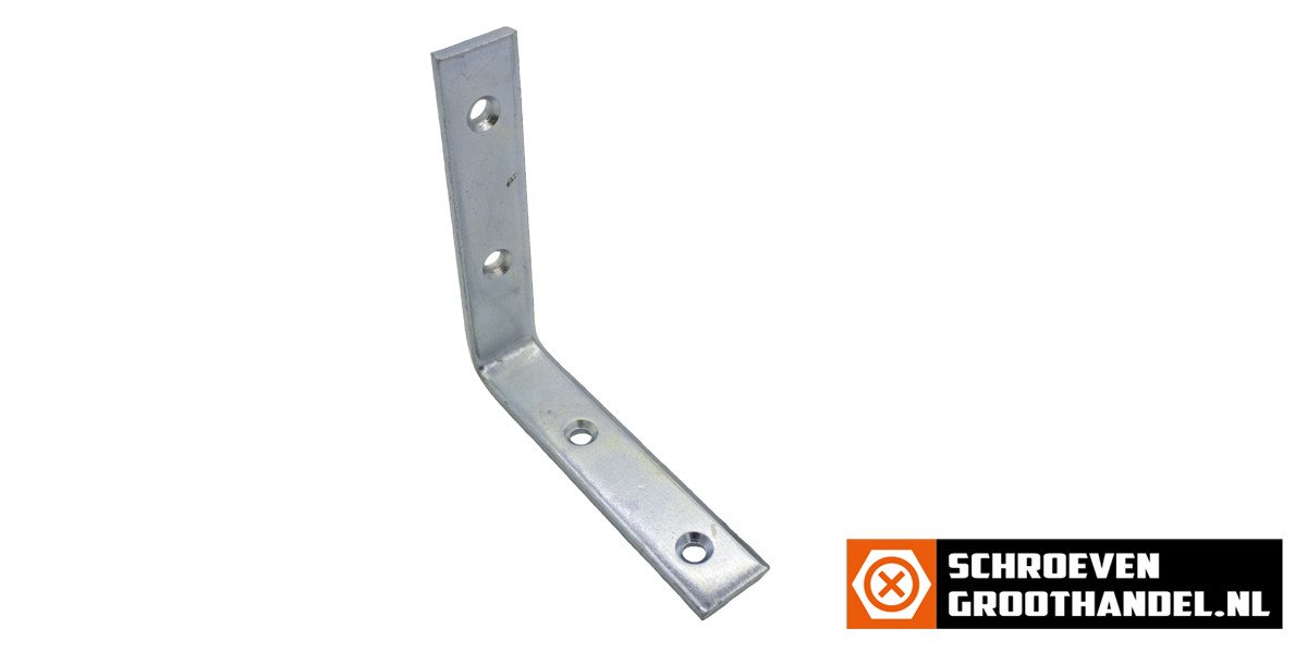 Alternatieve afbeelding voor Drempelhoek 150x150x25 mm verzinkt 1 stuk