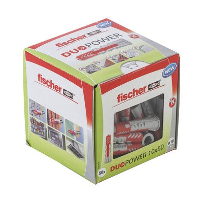 Alternatieve afbeelding voor Fischer Duopower pluggen 10x50 50 stuks