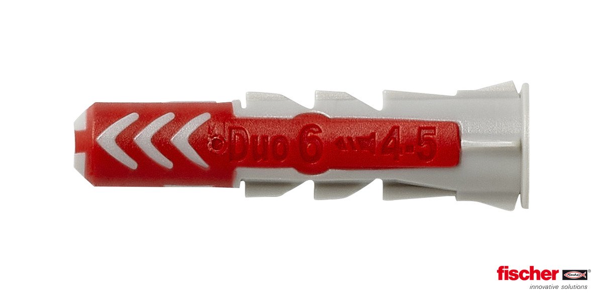 Alternatieve afbeelding voor Fischer Duopower pluggen 6x30mm 28 stuks