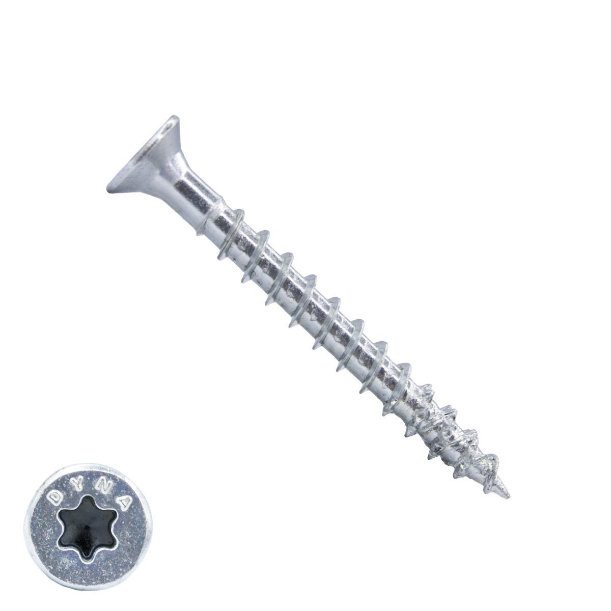 Alternatieve afbeelding voor Dynaplus beslagschroeven 4x40mm verzinkt platkop torx 500 stuks