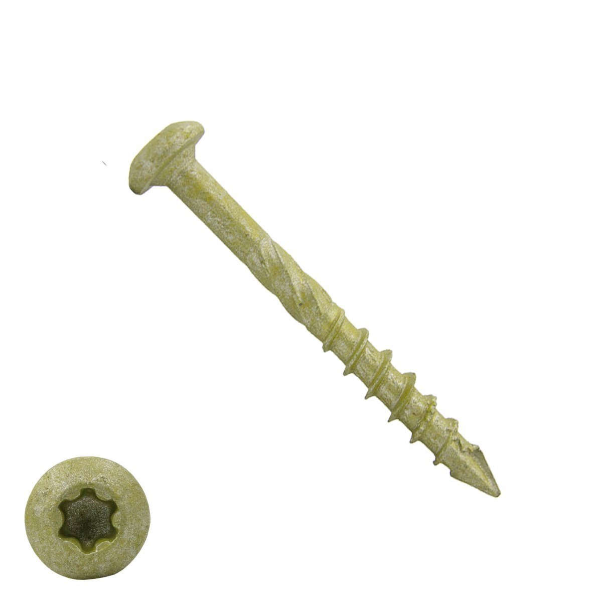Alternatieve afbeelding voor Dynaplus gevelschroeven 4x40mm deeldraad ar-coating bronze cilinderkop torx 200 stuks