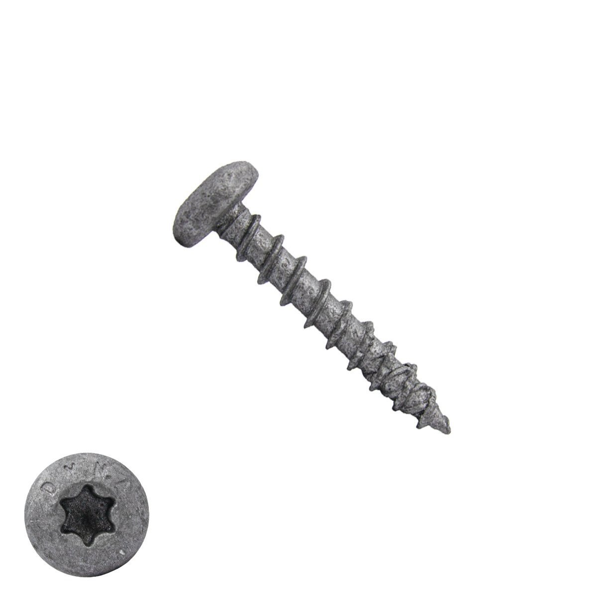 Alternatieve afbeelding voor Dynaplus spaanplaatschroeven 4x30mm ar-coating grijs cilinderkop torx 200 stuks
