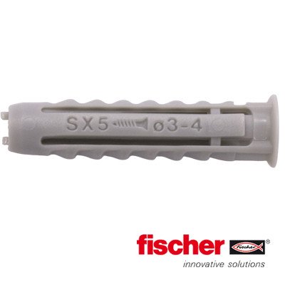 Alternatieve afbeelding voor Fischer pluggen SX 5x25 50 stuks