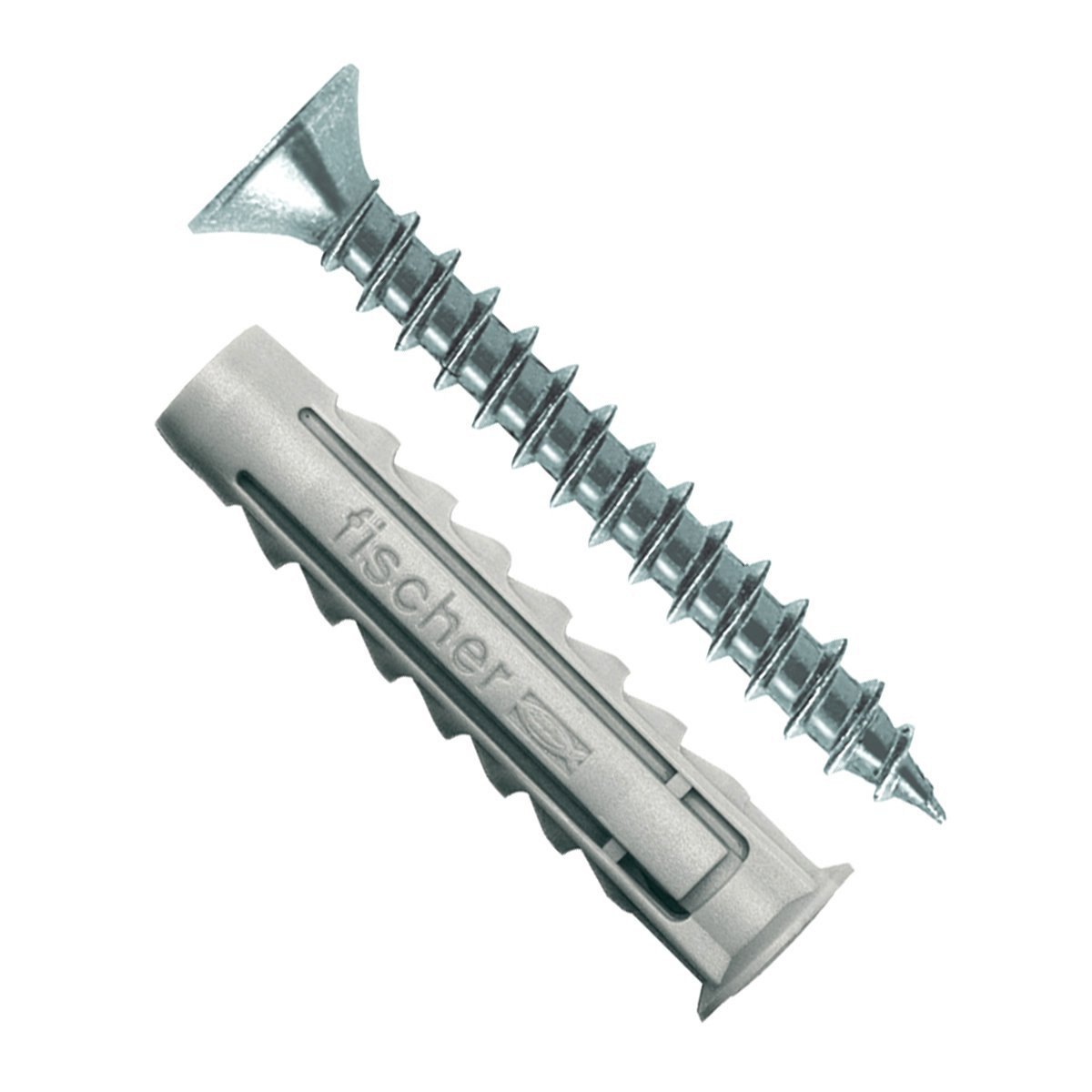 Alternatieve afbeelding voor Fischer pluggen SX 8x40 S/20 met schroeven 5x55mm 50 stuks
