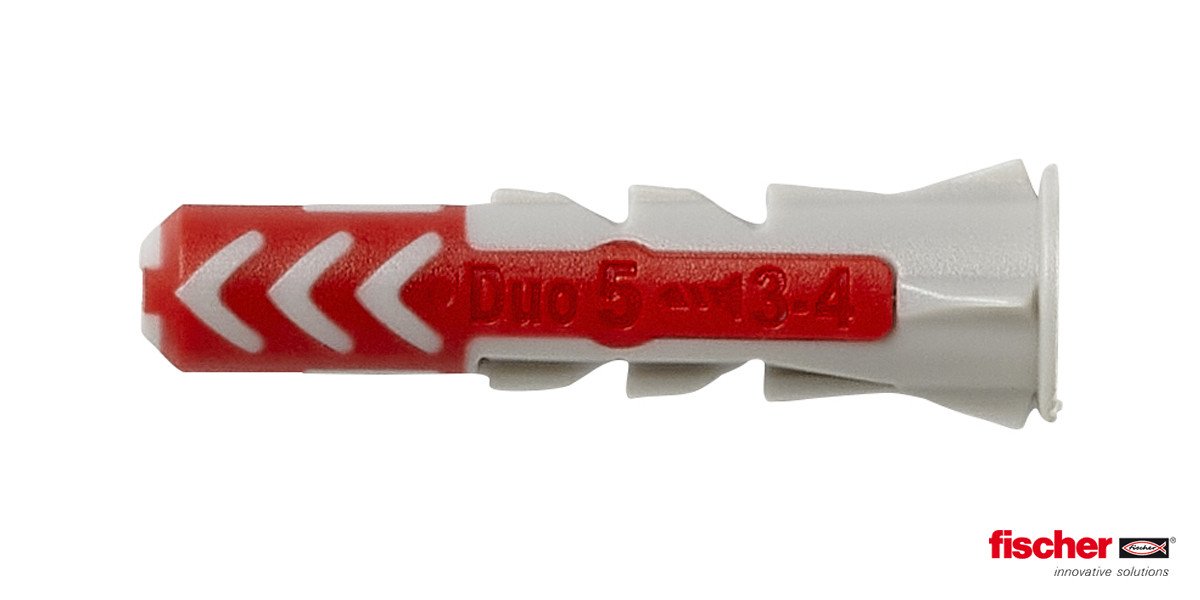 Alternatieve afbeelding voor Fischer Duopower pluggen 5x25 100 stuks