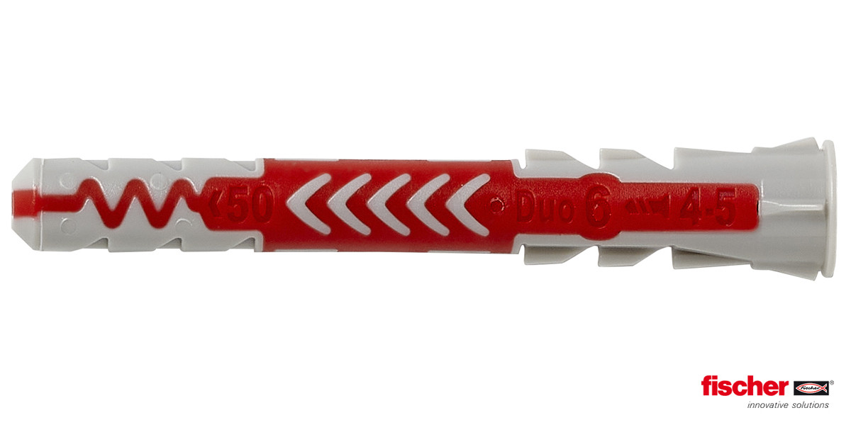 Alternatieve afbeelding voor Fischer Duopower pluggen 6x50 100 stuks
