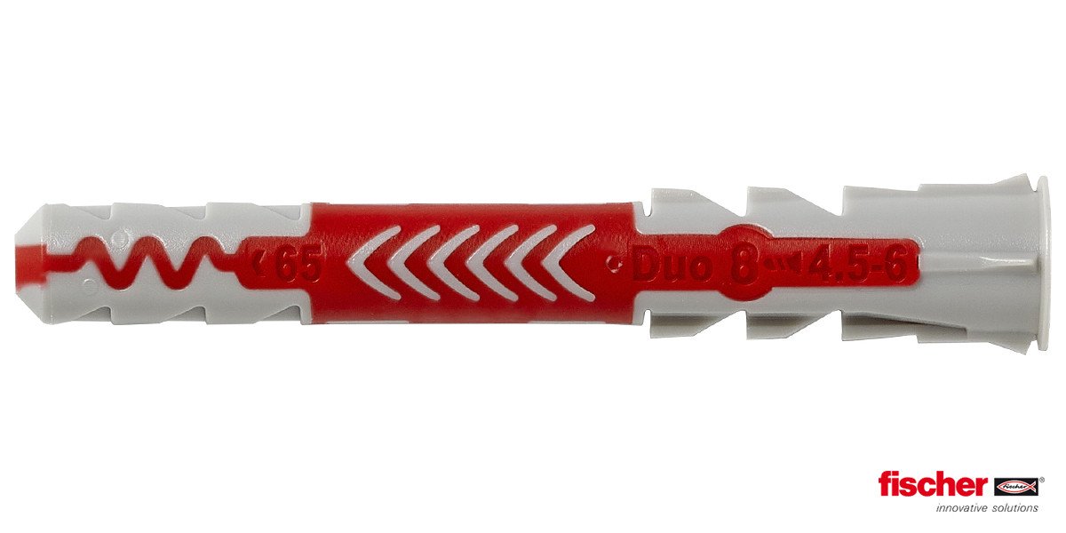 Alternatieve afbeelding voor Fischer Duopower pluggen 8x65 mm 50 stuks