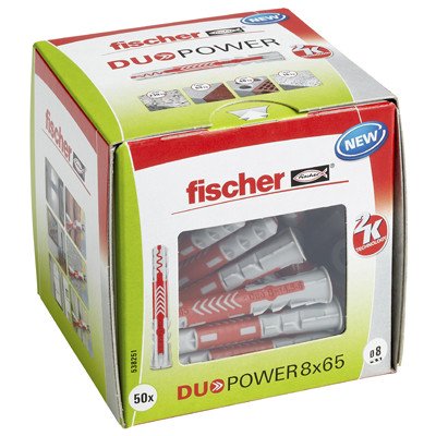 Alternatieve afbeelding voor Fischer Duopower pluggen 8x65 mm 50 stuks