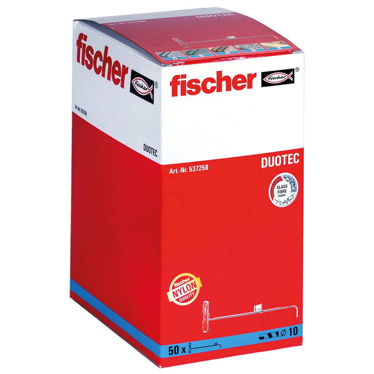 Alternatieve afbeelding voor Fischer DuoTec hollewandpluggen 10mm 50 stuks