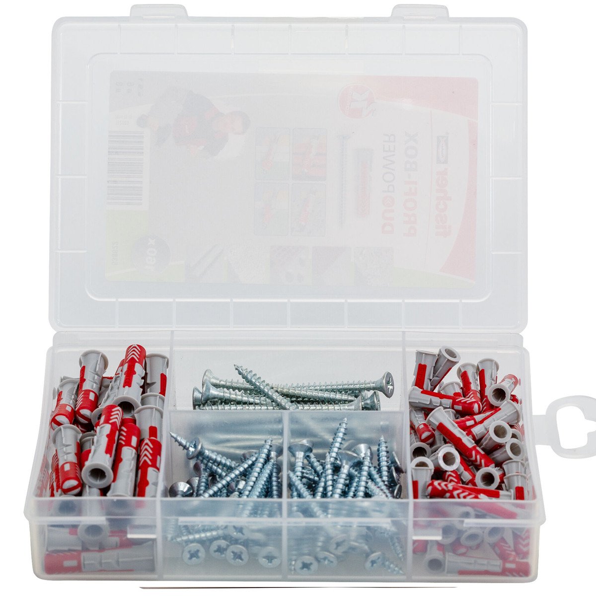 Alternatieve afbeelding voor Fischer assortimentsdoos profi-box duopower met schroeven