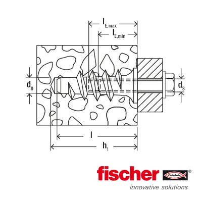 Alternatieve afbeelding voor Cellenbetonanker FTP K4 4 stuks