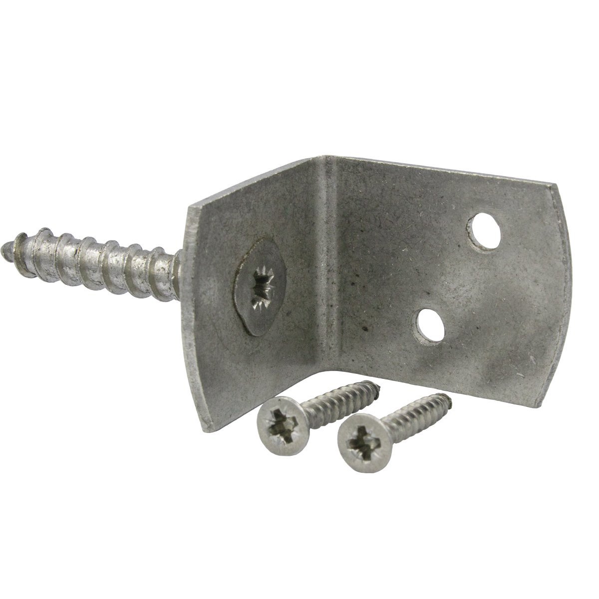 Alternatieve afbeelding voor L-beslag RVS A2 4x25 mm met schroeven 4 stuks