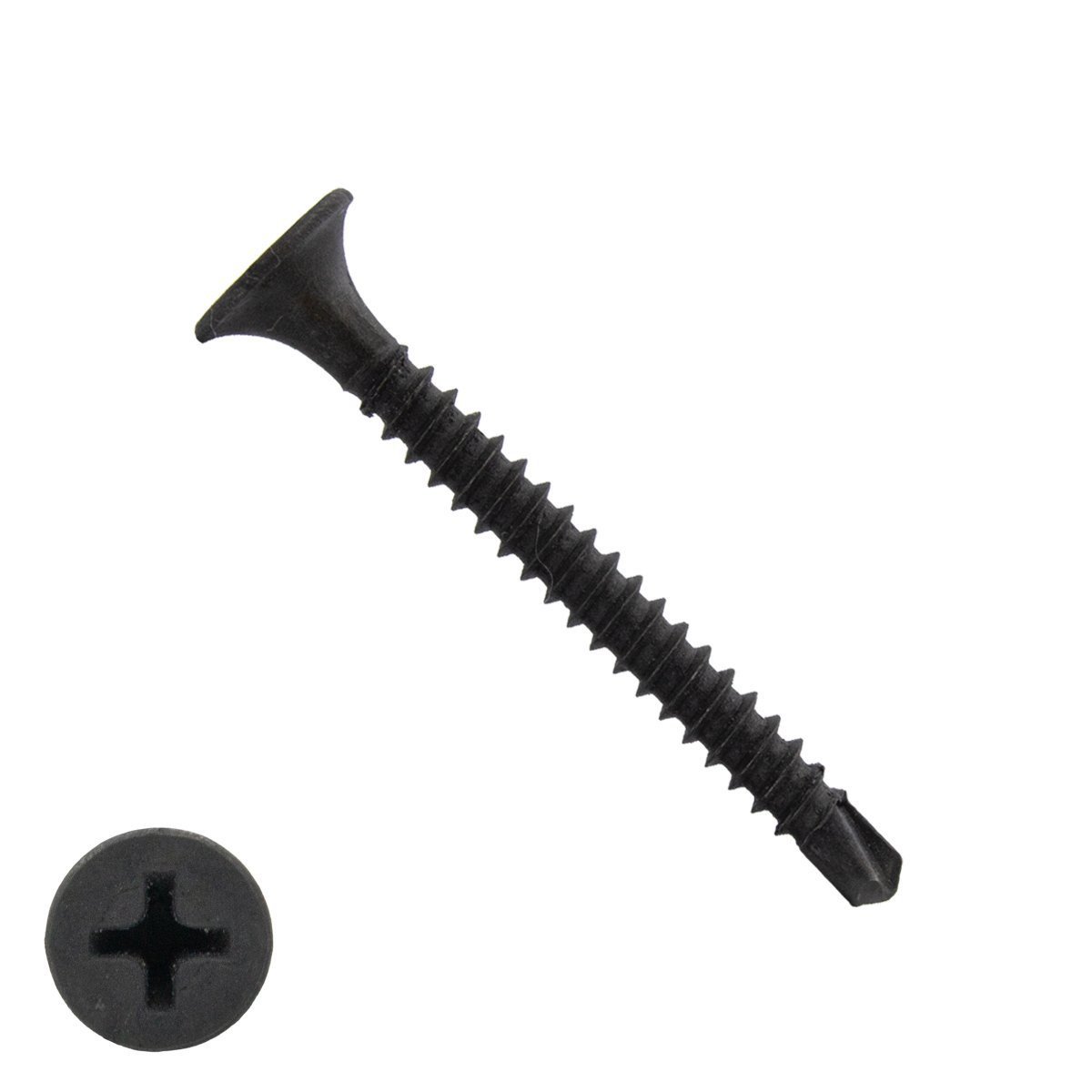 Alternatieve afbeelding voor Gipsplaatschroeven 3,5x35 mm gefosfateerd met boorpunt phillips 1000 stuks