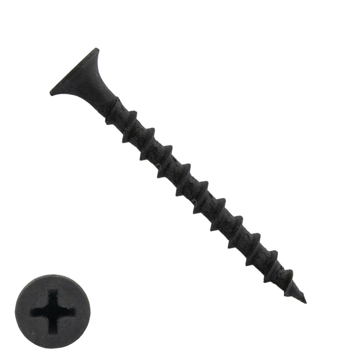 Alternatieve afbeelding voor Gipsplaatschroeven 3,9x55 mm gefosfateerd grof draad phillips 1000 stuks
