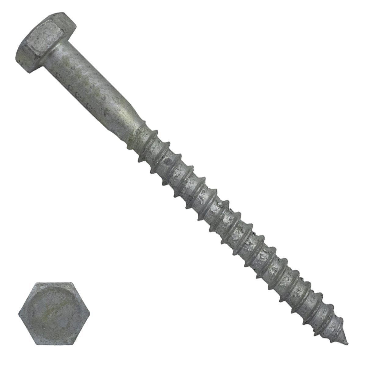 Alternatieve afbeelding voor Houtdraadbouten M12 thermisch verzinkt 12x160 mm 25 stuks