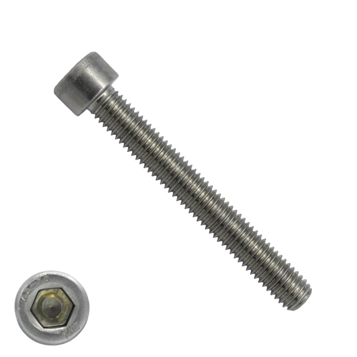 Alternatieve afbeelding voor Inbusbouten cilinderkop M16 x 60mm RVS A2 DIN912 25 stuks