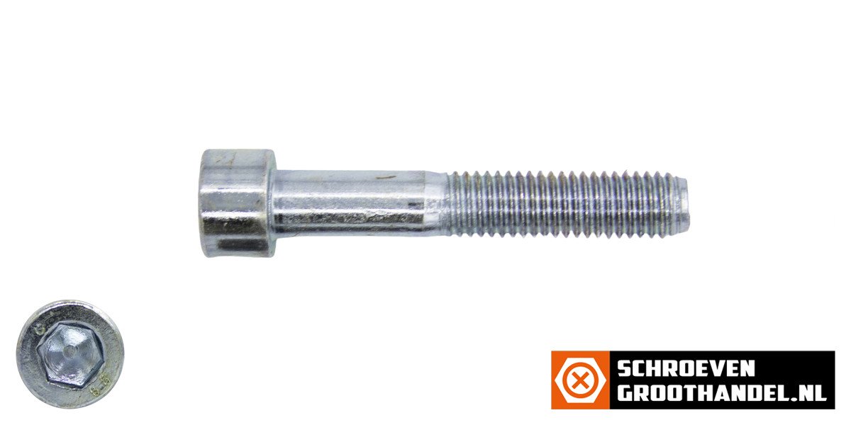 Alternatieve afbeelding voor Inbusbouten cilinderkop M8 x 45mm verzinkt DIN912 50 stuks