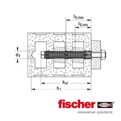 Alternatieve afbeelding voor Injectiehulzen 20x85 FIS H 4 stuks