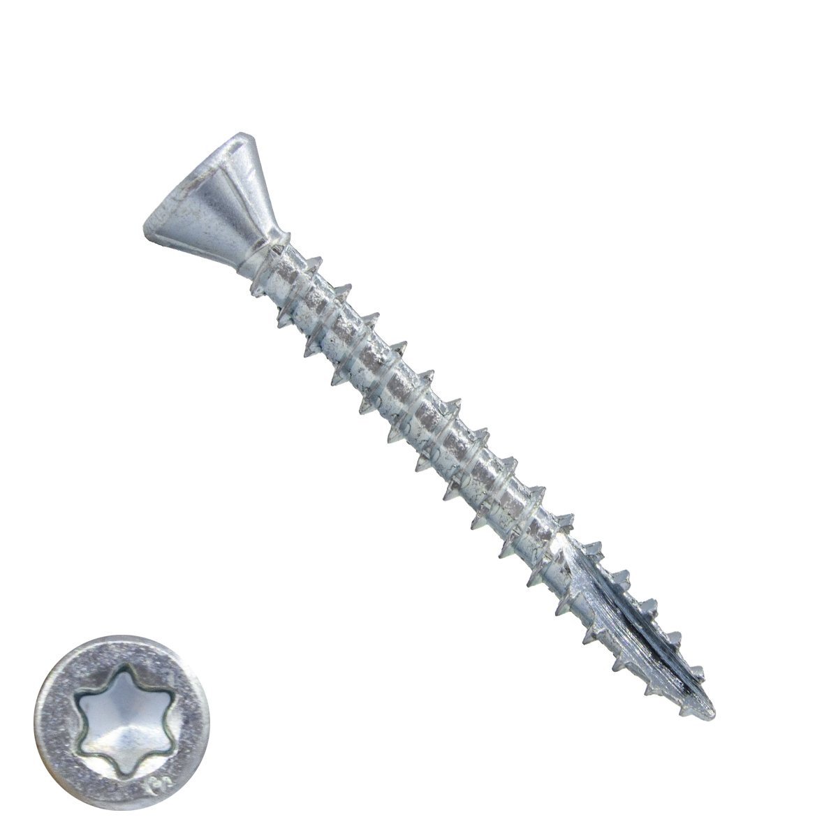 Alternatieve afbeelding voor MDF-schroeven 4x30mm verzinkt freeskop TORX 200 stuks