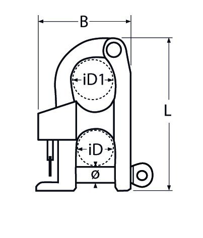Alternatieve afbeelding voor Snapsluiting 5x60mm RVS A4 1 stuk
