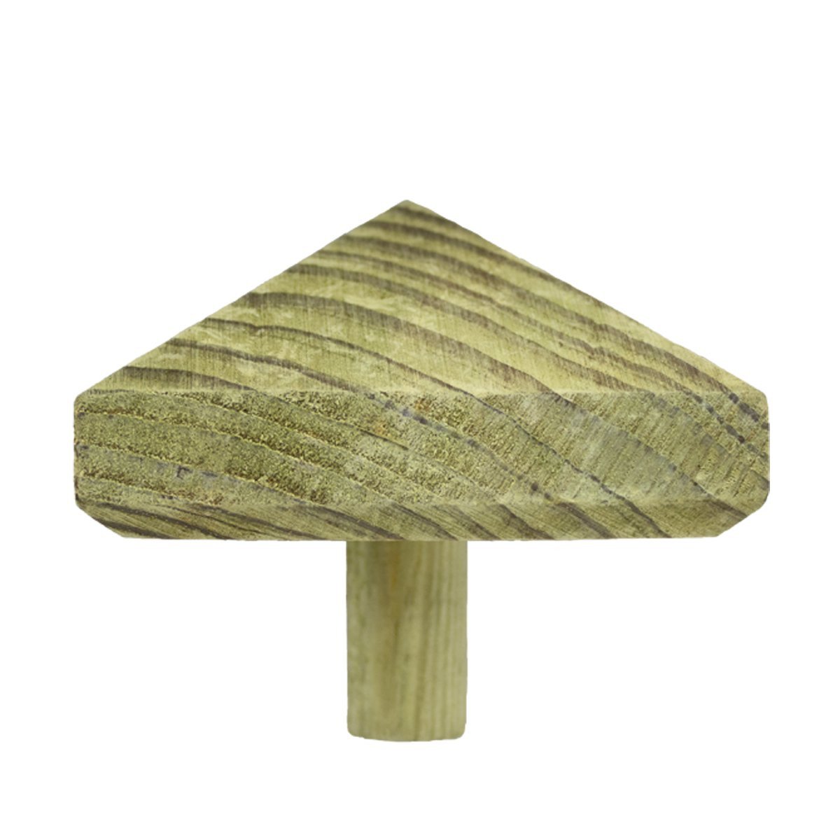 Alternatieve afbeelding voor Paalkap pyramide 100x100 mm hout 1 stuk