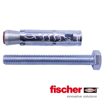 Alternatieve afbeelding voor Fischer hulsanker TA M8 S/10 met zeskantbouten 8x65mm 2 stuks