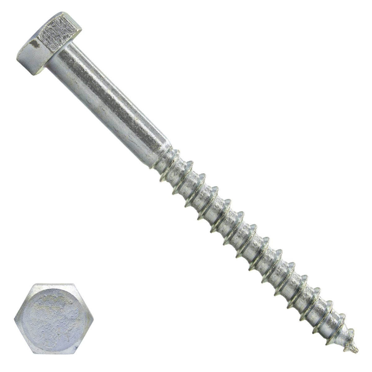 Alternatieve afbeelding voor Houtdraadbouten M10 verzinkt 10x280mm 25 stuks