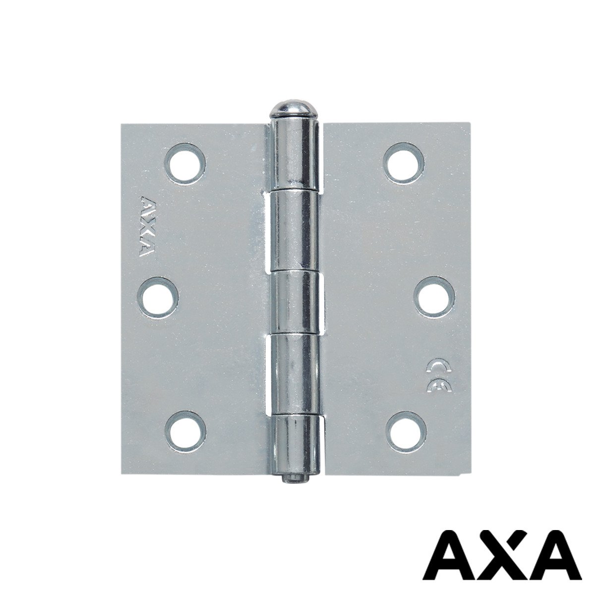 Alternatieve afbeelding voor Stalen scharnier 76x76mm ongelagerd AXA