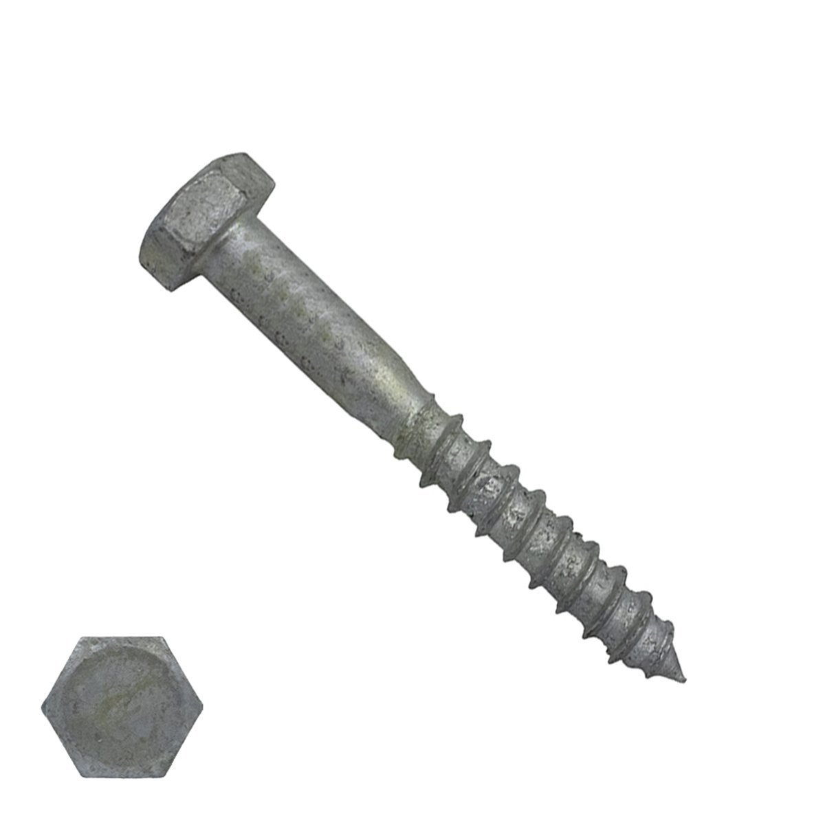 Alternatieve afbeelding voor Houtdraadbouten M10 thermisch verzinkt 10x50 mm 100 stuks