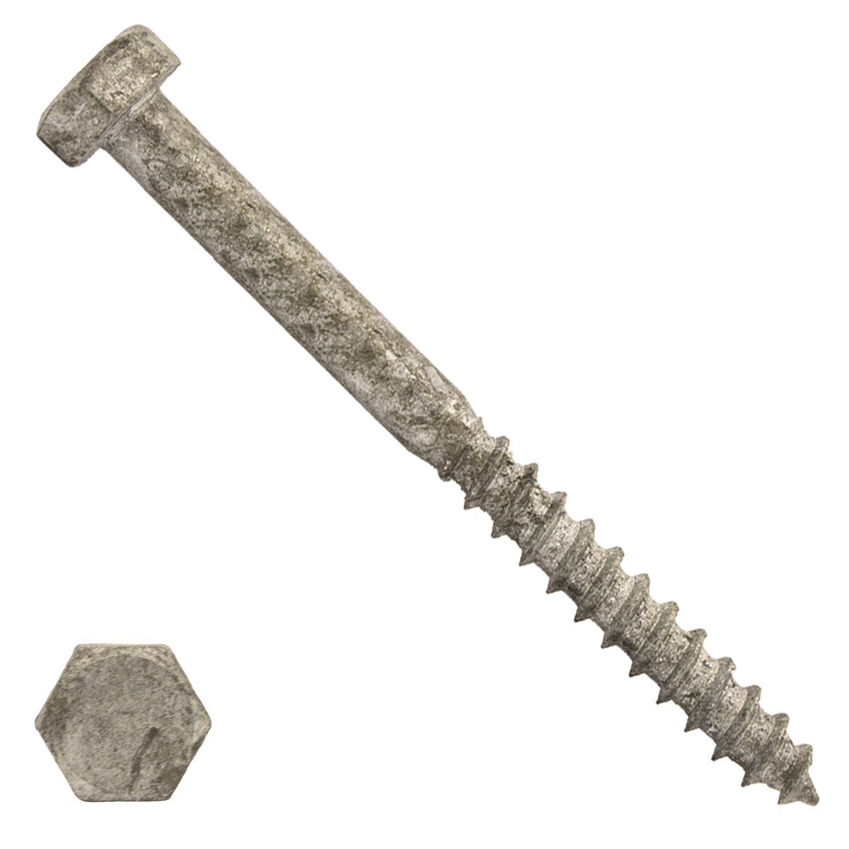 Alternatieve afbeelding voor Houtdraadbouten M6 thermisch verzinkt 6x80 mm 200 stuks