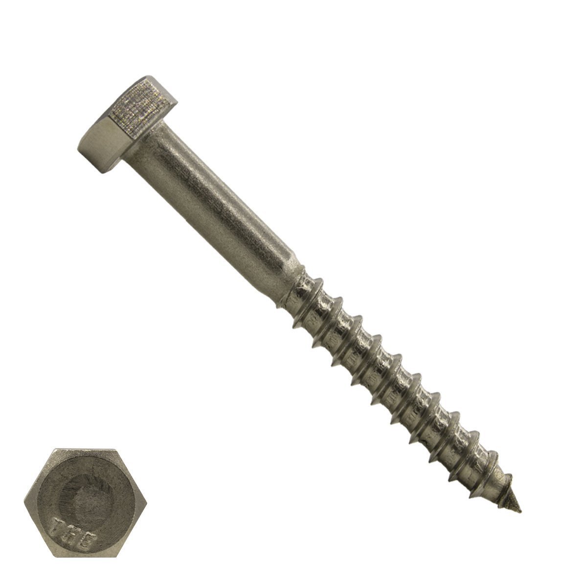 Alternatieve afbeelding voor Houtdraadbouten M7 RVS A2 7x60 mm 100 stuks