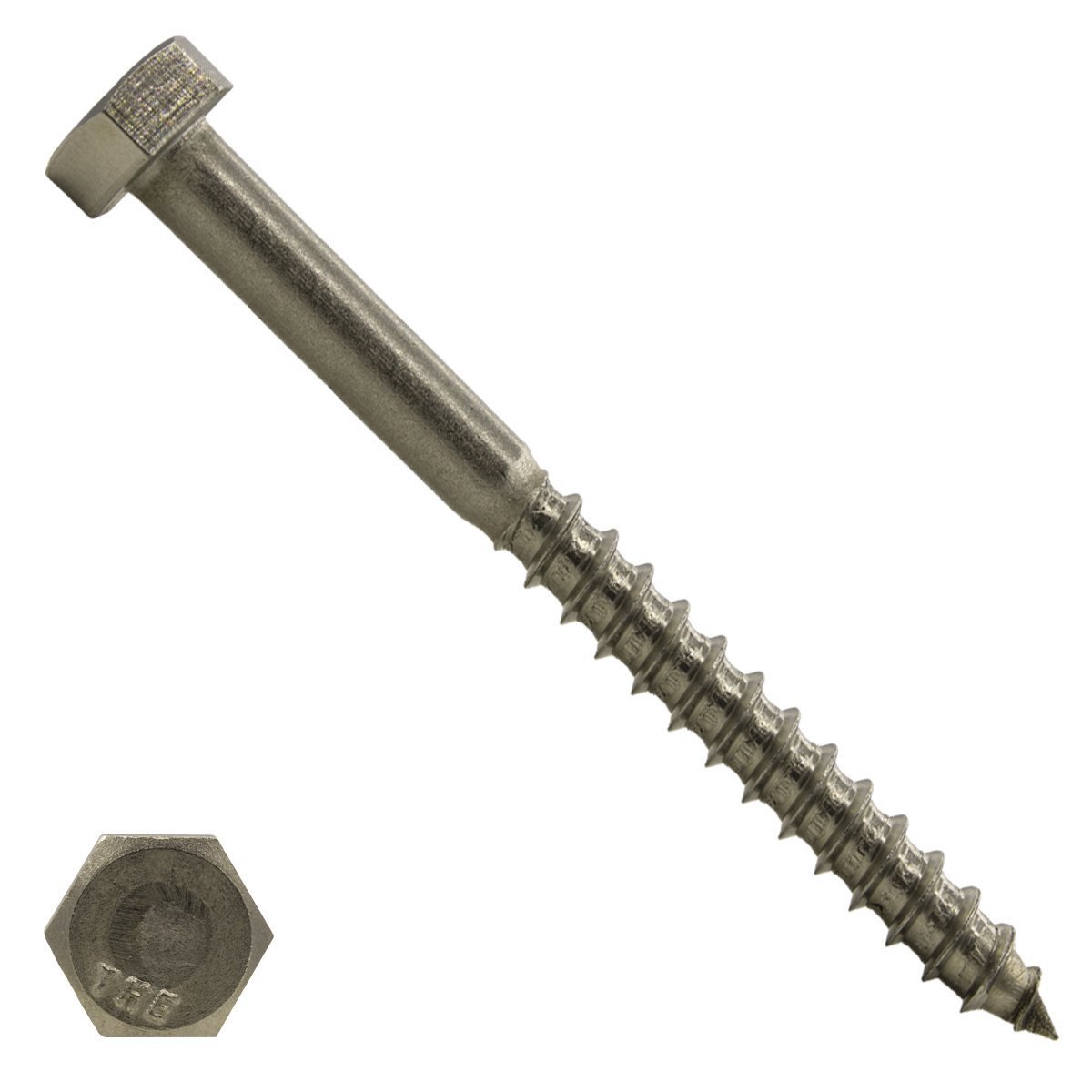 Alternatieve afbeelding voor Houtdraadbouten M8 RVS A2 8x75 mm 100 stuks