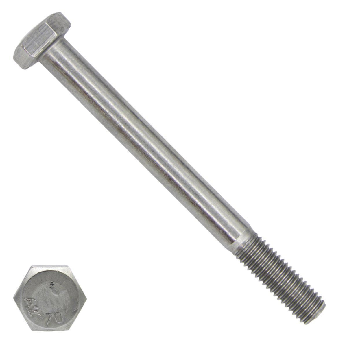 Alternatieve afbeelding voor Zeskantbouten M20 x 320mm RVS A2 DIN931 5 stuks