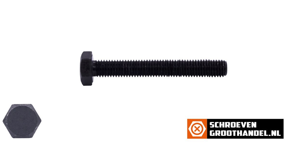 Alternatieve afbeelding voor Tapbouten M8 x 30mm blank DIN933 200 stuks