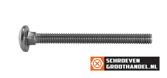 Alternatieve afbeelding voor Slotbouten M6 RVS A2 6x35 mm 200 stuks