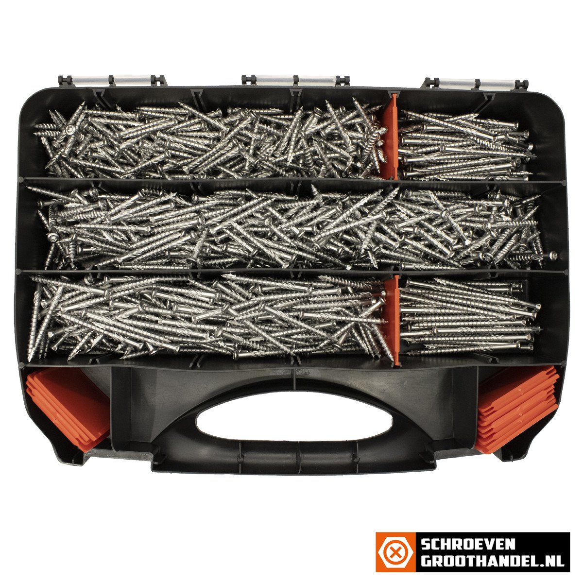 Alternatieve afbeelding voor Assortimentskoffer vlonderschroeven TORX C1 RVS 410