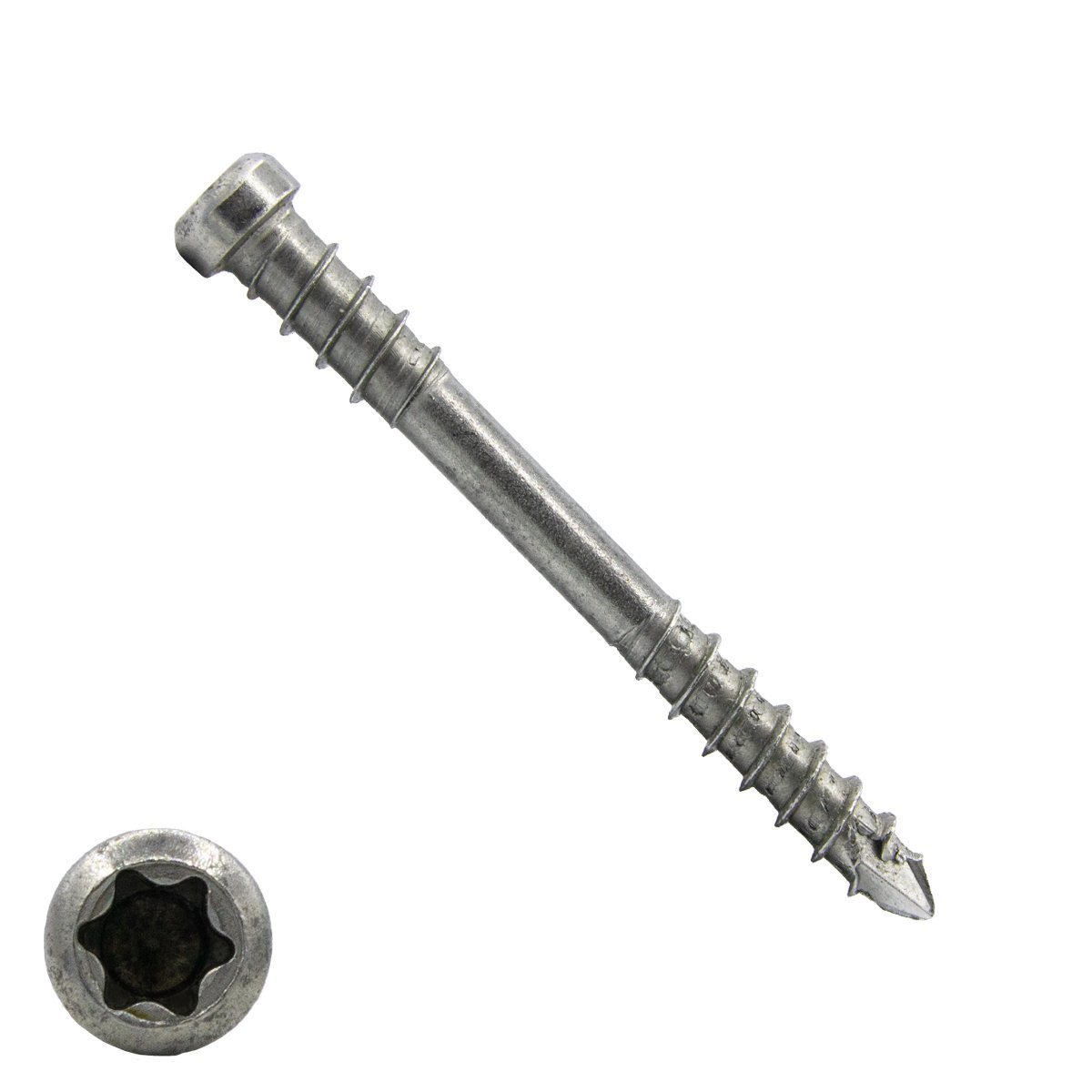 Alternatieve afbeelding voor Spax-D vlonderschroeven 5x50mm rvs a2 cilinderkop torx 200 stuks