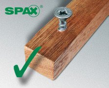 Alternatieve afbeelding voor Spax spaanplaatschroeven 4x25mm verzinkt platkop pozidriv 200 stuks