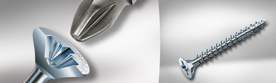 Alternatieve afbeelding voor Spax spaanplaatschroeven 4x25mm verzinkt platkop pozidriv 200 stuks