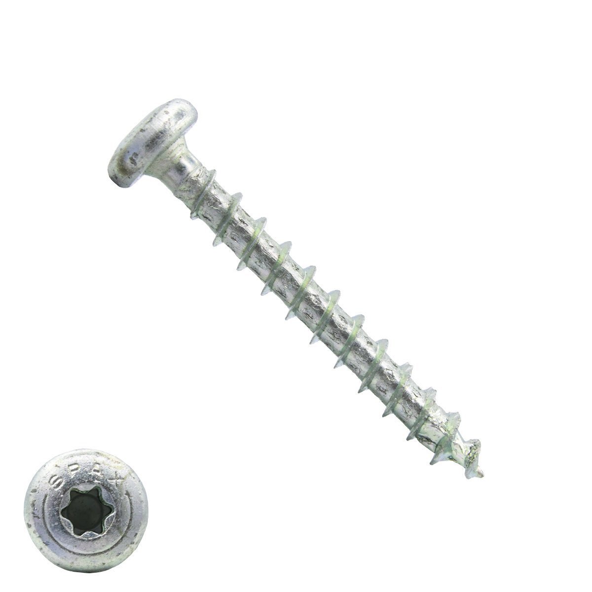 Alternatieve afbeelding voor Spax spaanplaatschroeven 4x35mm verzinkt rondkop torx 200 stuks
