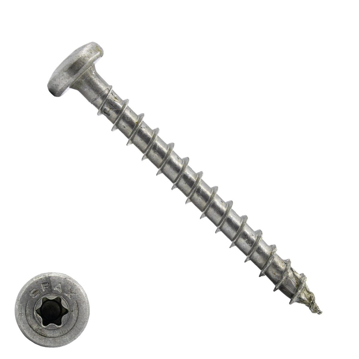 Alternatieve afbeelding voor Spax spaanplaatschroeven 5x50mm RVS A2 rondkop torx 200 stuks