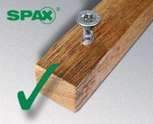 Alternatieve afbeelding voor Spax spaanplaatschroeven 4x25 mm verzinkt platkop TORX 200 stuks